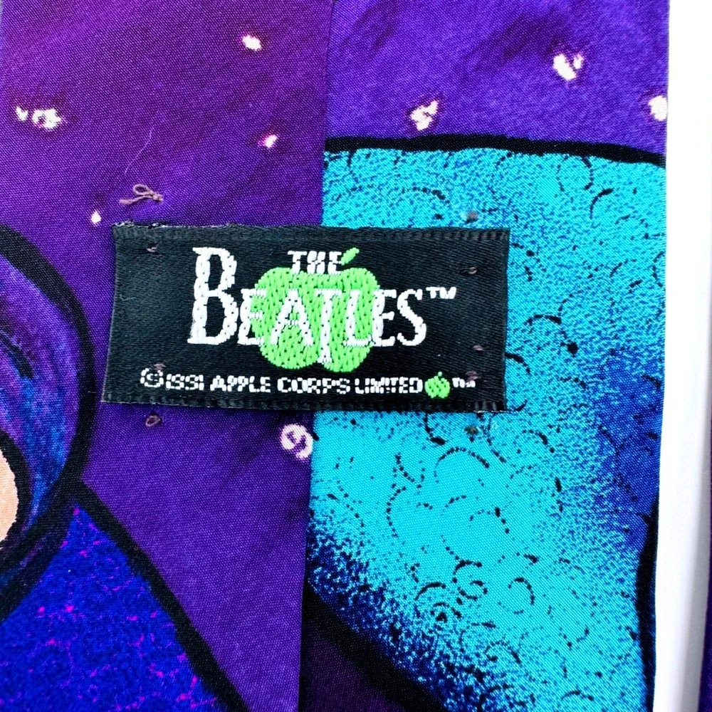 The Beatles Do You Want to Know a Secret Vintage Silk Tie Manhattan Menswear USA